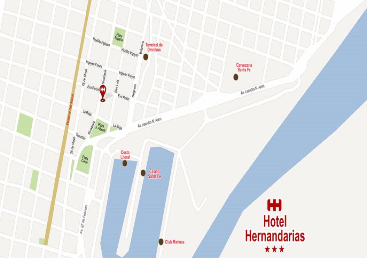 Hotel Hernandarias Santa Fe Ngoại thất bức ảnh